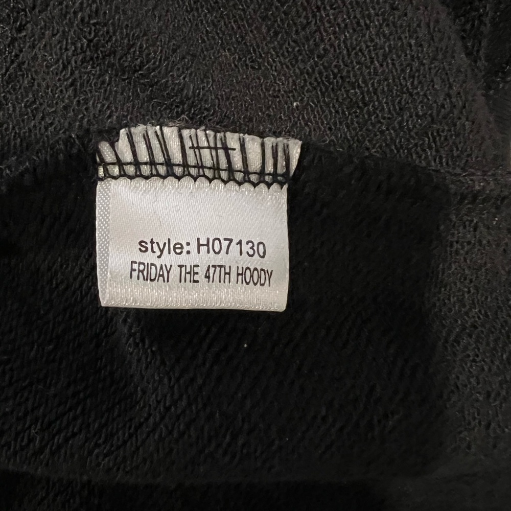 Vintage 2007 LRG Friday The 47th Black Hoodie, Size 2XL ,Jason Voorhees NO Mask - Picture 6 of 7